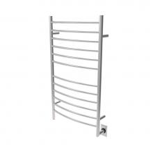 Amba Products RWHL-CP - Amba RWHL-CP Radiant Large Hardwired Curved Towel Warmer, Polished