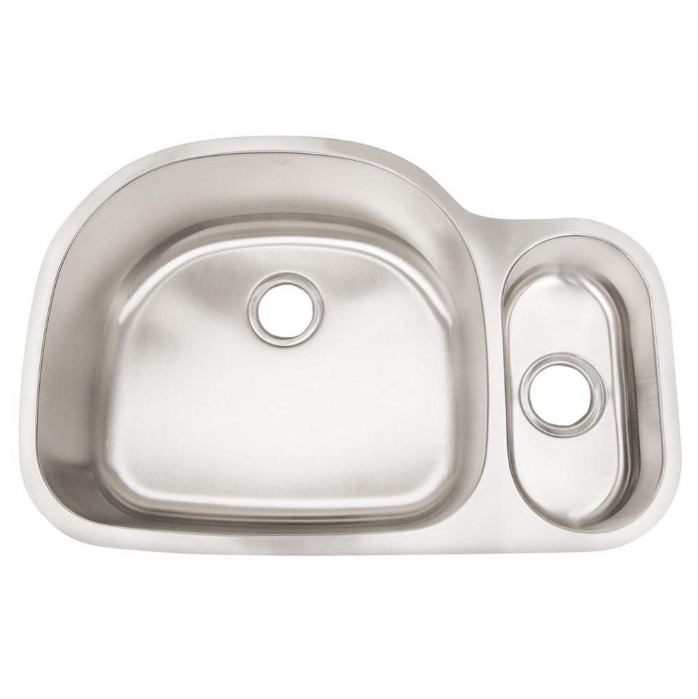 Double bowl DELUXE pack 16ga Stainless sink