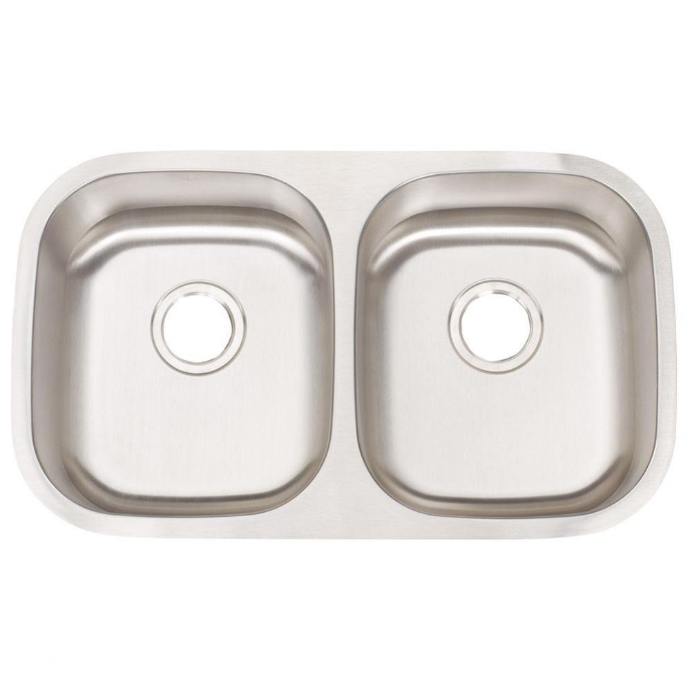 Double bowl 18ga Stainless sink