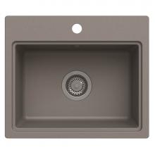 Artisan Manufacturing ACDM2001-D7-GR - Artisan Composite Dual Mount Single Bowl Sink 