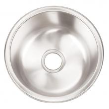 Artisan Manufacturing AO16D8-D - Single bowl DELUXE pack 16ga Stainless sink
