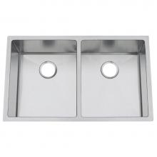 Artisan Manufacturing CPUZ3219D1010 - Double Bowl Chef Pro series handmade SS sink