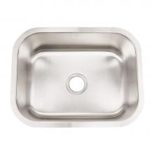 Artisan Manufacturing MH2318D8-B - Single bowl 18ga Stainless sink