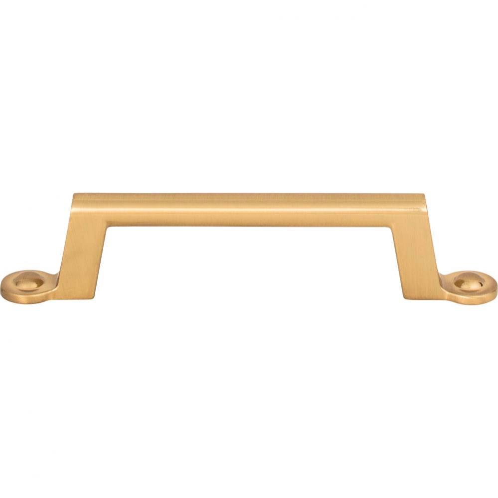 Bradbury Pull 3 3/4 Inch (c-c) Warm Brass