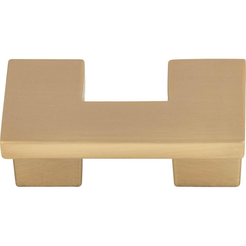 U Turn Knob 1 1/4 Inch (c-c) Champagne