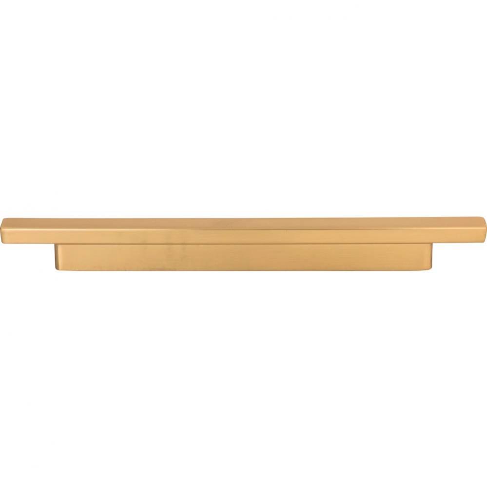 Tom Tom Pull 6 5/16 Inch (c-c), 7 9/16 Inch Warm Brass