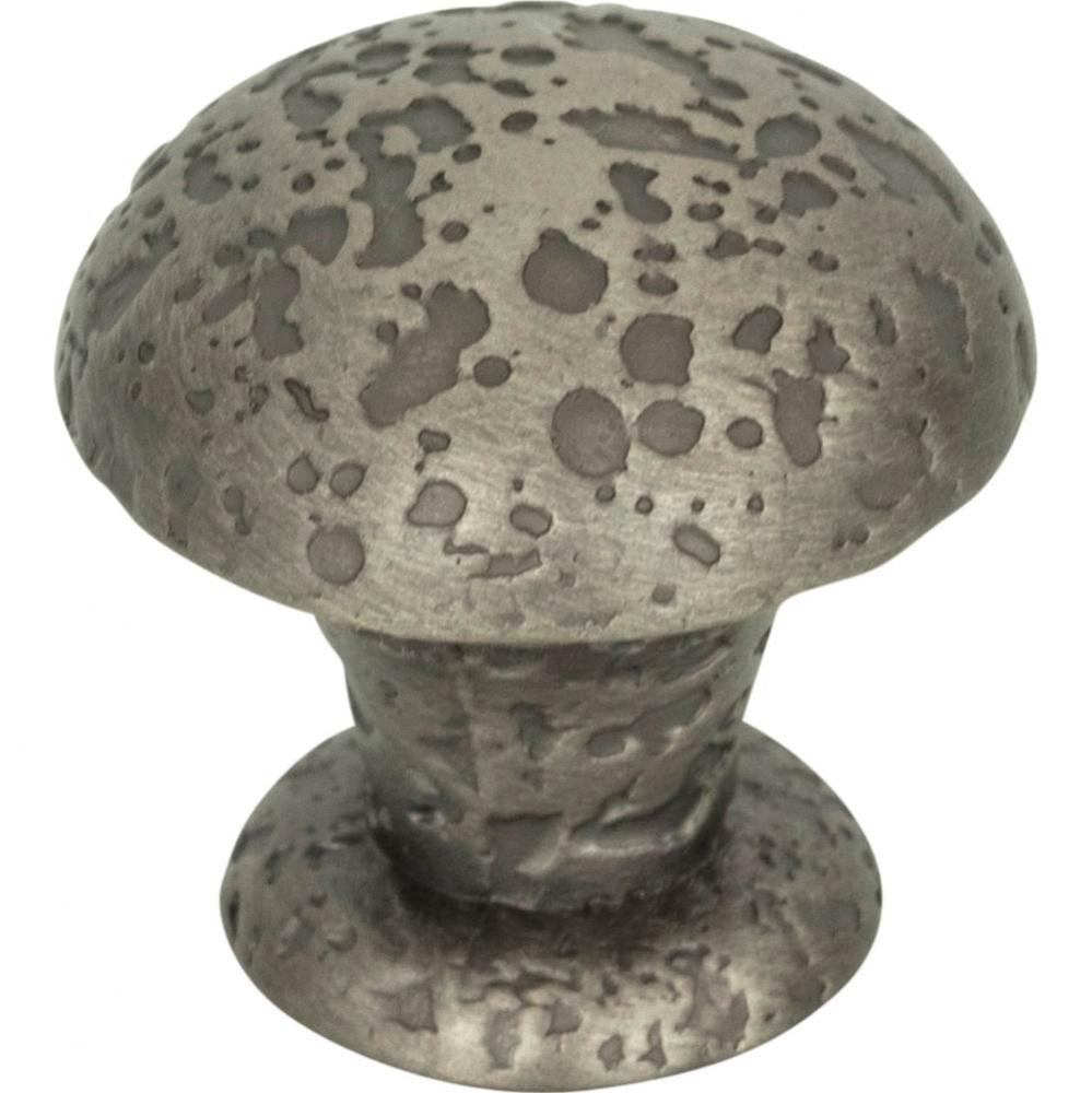 Olde World Knob 1 Inch Pewter