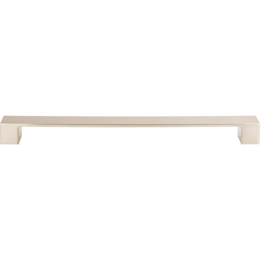 Wide Square Pull 11 5/16 Inch (c-c) Brushed Nickel