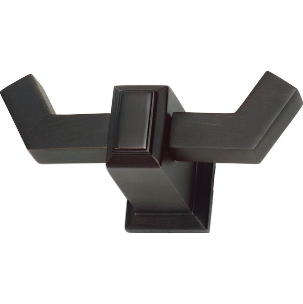 Sutton Place Bath Double Hook  Venetian Bronze