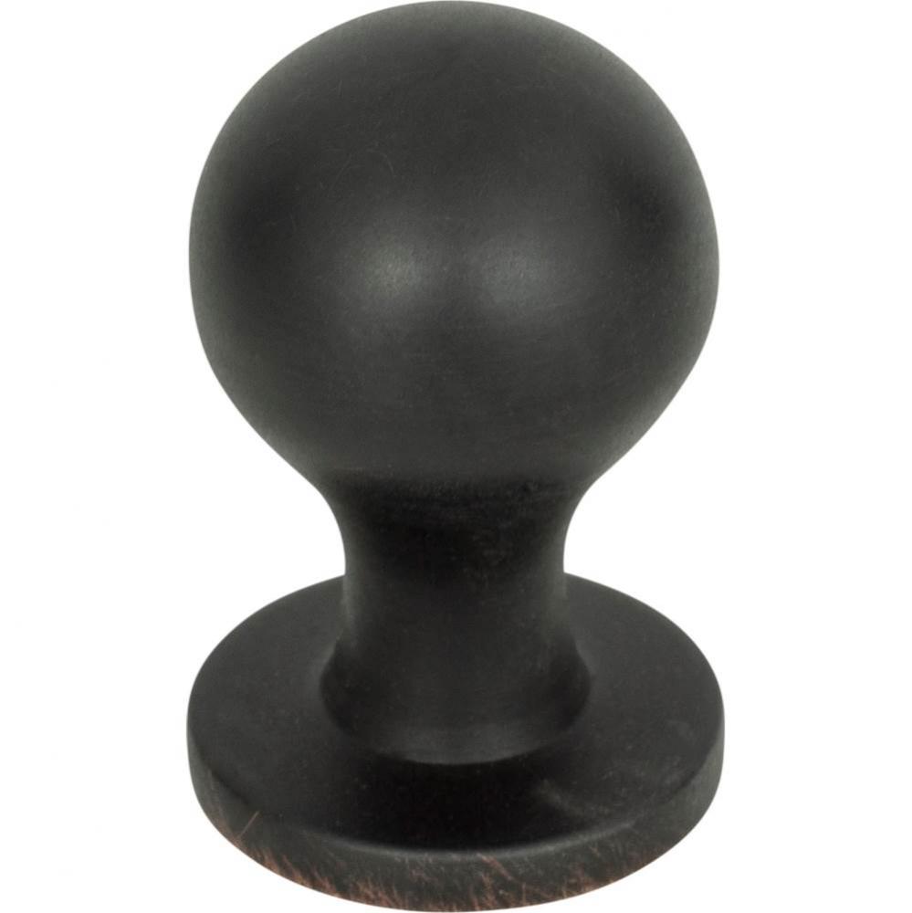 Nipple Knob 3/4 Inch Venetian Bronze