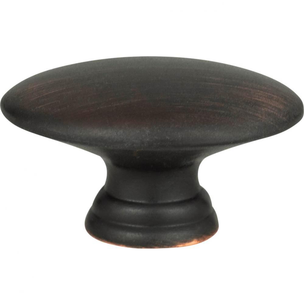 Egg Knob 1 1/2 Inch Venetian Bronze