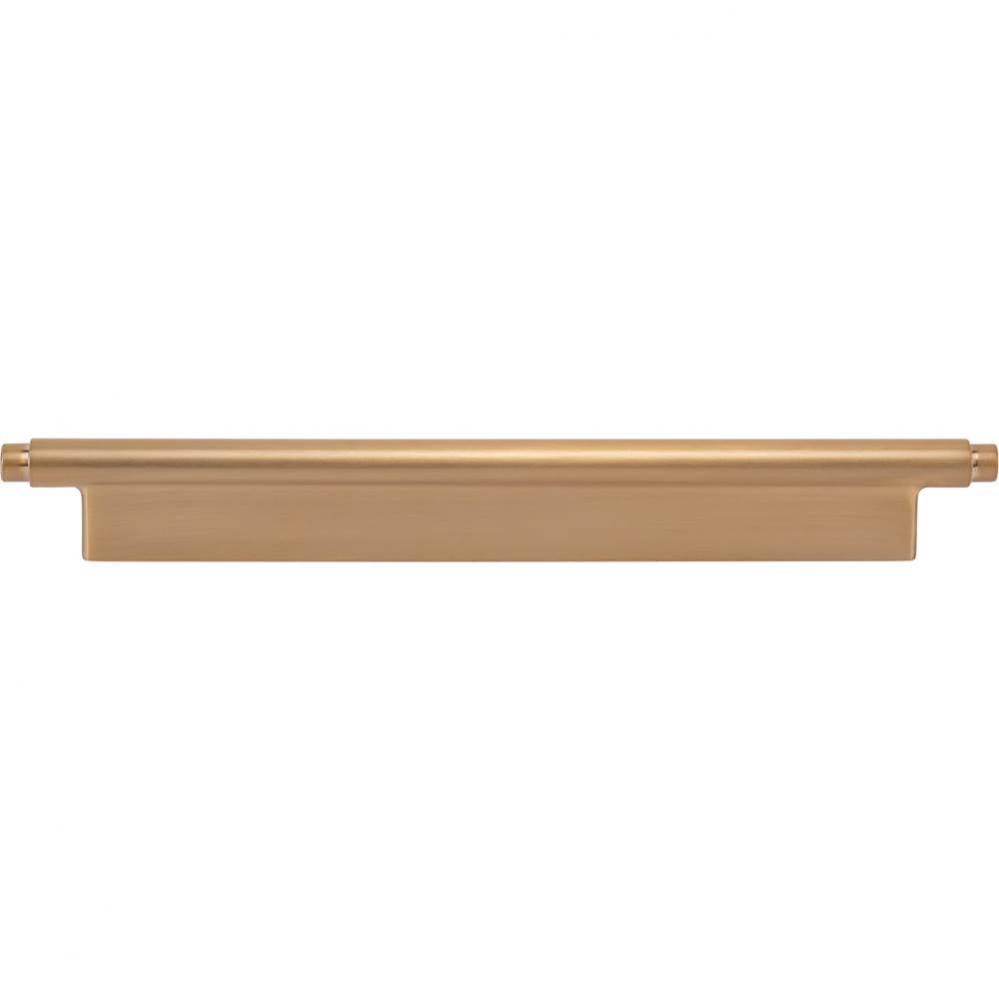 Kayden Pull 7 9/16 Inch (c-c) Warm Brass
