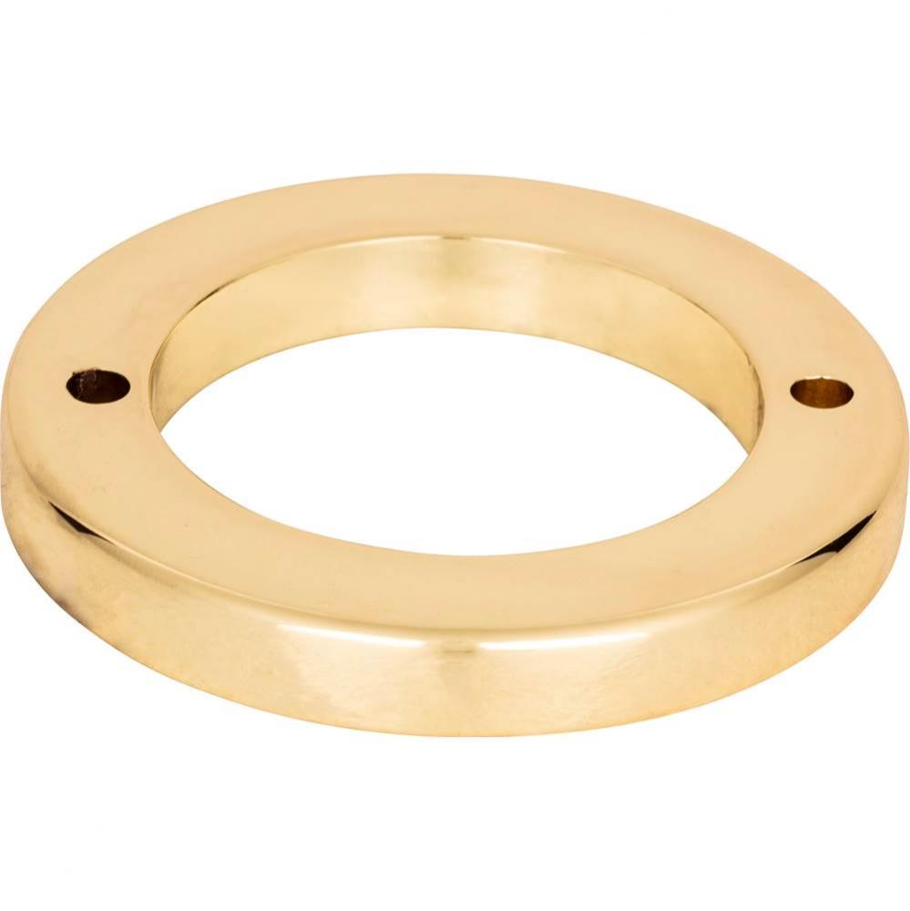Tableau Round Base 1 13/16 Inch French Gold