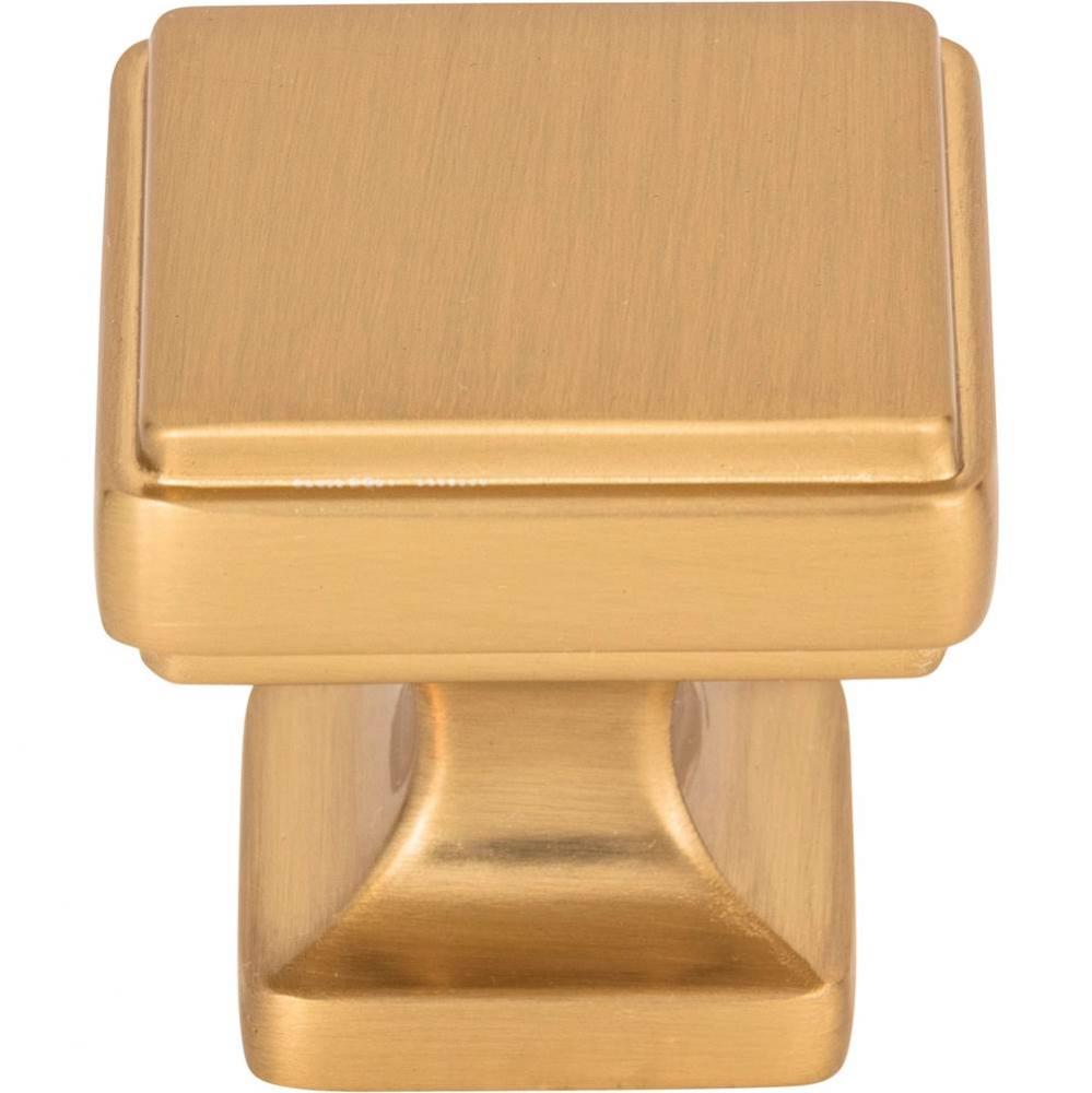 Kate Knob 1 1/4 Inch Warm Brass