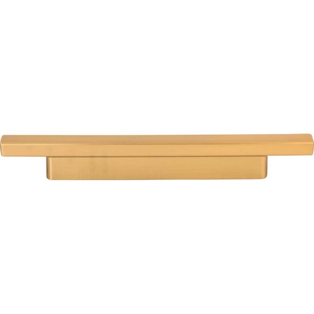 Tom Tom Pull 3 Inch (c-c), 3 3/4 Inch (c-c) Warm Brass