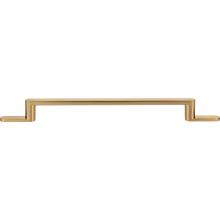 Atlas A505-WB - Alaire Pull 8 13/16 Inch (c-c) Warm Brass