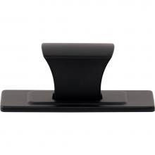 Atlas A6001-BL - Zander Knob and Backplate 1 1/4 Inch Matte Black