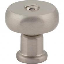 Atlas A980-BRN - Everitt Knob 1 3/16 Inch Brushed Nickel