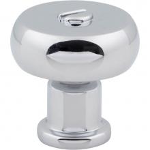 Atlas A980-CH - Everitt Knob 1 3/16 Inch Polished Chrome