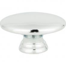 Atlas A817-CH - Egg Knob 1 1/2 Inch Polished Chrome