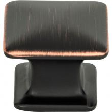 Atlas 322-VB - Alcott Square Knob 1 1/4 Inch Venetian Bronze