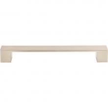 Atlas A825-BN - Wide Square Pull 7 9/16 Inch (c-c) Brushed Nickel
