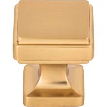 Atlas A200-WB - Kate Knob 1 1/8 Inch Warm Brass