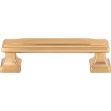 Atlas 372-WB - Wadsworth Pull 3 3/4 Inch (c-c) Warm Brass