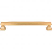 Atlas 375-WB - Wadsworth Pull 7 9/16 Inch (c-c) Warm Brass