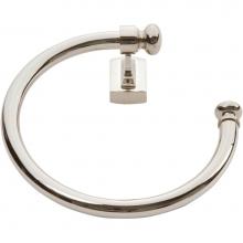 Atlas LGTR-PN - Legacy Bath Towel Ring  Polished Nickel