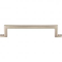 Atlas 386-BRN - Campaign Bar Pull 5 1/16 Inch (c-c) Brushed Nickel