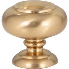 Atlas A610-WB - Victoria Knob 1 1/4 Inch Warm Brass