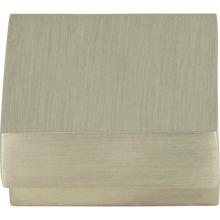 Atlas A865-BN - Small Square Knob 5/8 Inch (c-c) Brushed Nickel