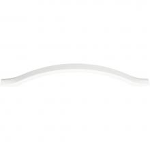 Atlas A830-WG - Low Arch Pull 6 5/16 Inch (c-c) High White Gloss