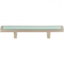 Atlas 231-GR-BRN - Spa Green Pull 3 Inch (c-c) Brushed Nickel