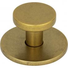 Atlas A600-UB - Dot Knob 1 1/4 Inch Vintage Brass