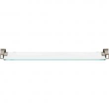 Atlas SUTSF-PN - Sutton Place Bath Glass Shelf 24 Inches Polished Nickel
