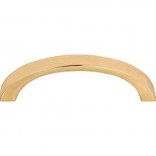 Atlas 398-FG - Tableau Curved Pull 2 1/2 Inch (c-c) French Gold