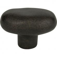 Atlas 332-ORB - Distressed Oval Knob 1 11/16 Inch Oil Rubbed Bronze