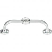 Atlas 344-CH - Legacy Crystal Bracelet Pull 3 Inch (c-c) Polished Chrome