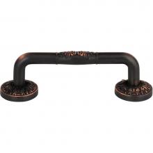 Atlas 264-VB - Hammered Medallion Pull 3 Inch (c-c) Venetian Bronze