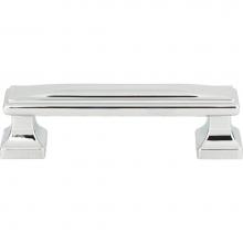 Atlas 372-CH - Wadsworth Pull 3 3/4 Inch (c-c) Polished Chrome