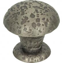 Atlas 286-P - Olde World Knob 1 Inch Pewter