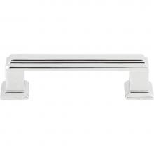 Atlas 291-CH - Sutton Place Pull 3 Inch (c-c) Polished Chrome