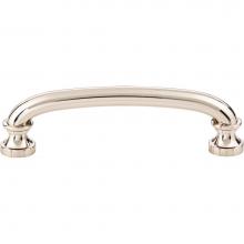 Atlas 437-PN - Shelley Pull 3 3/4 Inch (c-c) Polished Nickel