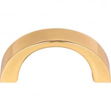 Atlas 396-FG - Tableau Curved Pull 1 7/16 Inch (c-c) French Gold