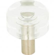 Atlas 3146-BRN - Optimism Round Knob 1 3/16 Inch Brushed Nickel