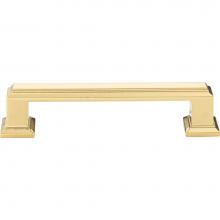 Atlas 435-FG - Sutton Place Pull 3 3/4 Inch (c-c) French Gold