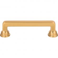 Atlas A102-WB - Oskar Pull 3 3/4 Inch (c-c) Warm Brass