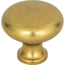 Atlas A819-UB - Round Knob 1 1/4 Inch Vintage Brass